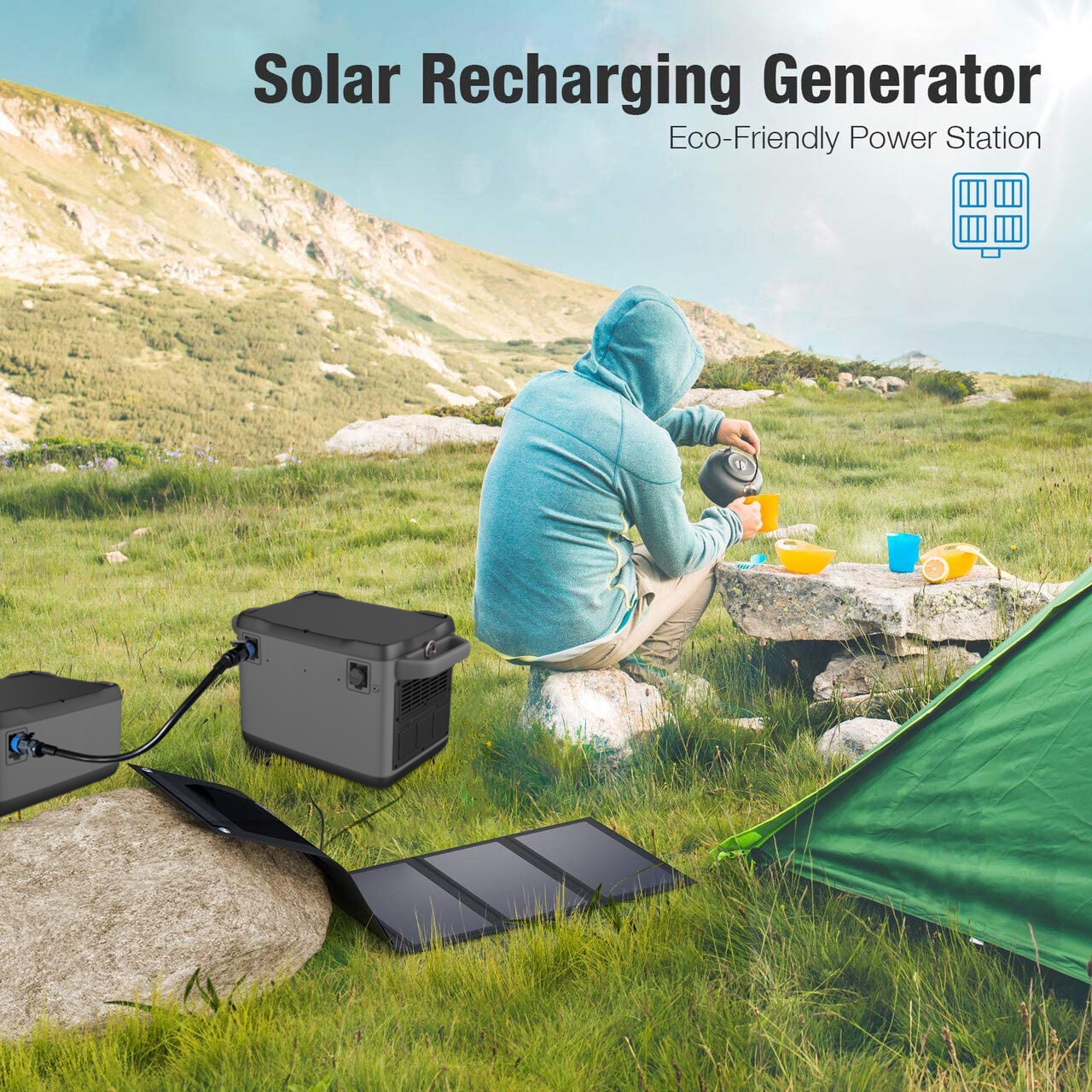 1200W High Performance Portable Power Station For Charging